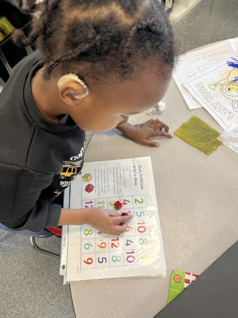 Kindergarten Numeracy Activity