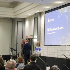 ABC recipient receives award